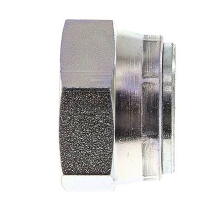 End Cap G1'' Steel with External Hex 60° cone 150bar (2107.5psi) Hydraulic