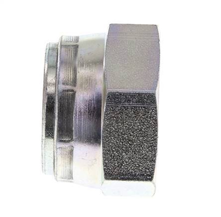 End Cap G1'' Steel with External Hex 60° cone 150bar (2107.5psi) Hydraulic