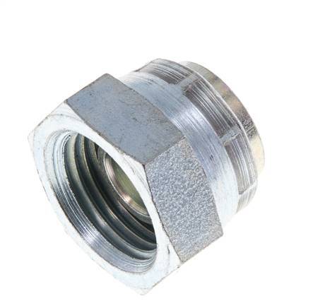 End Cap G1/2'' Steel with External Hex 60° cone 300bar (4215.0psi) Hydraulic [2 Pieces]