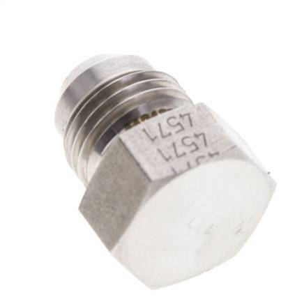 Tapón JIC UNF 9/16INCH-18 Acero inoxidable 275bar (3863.75psi)