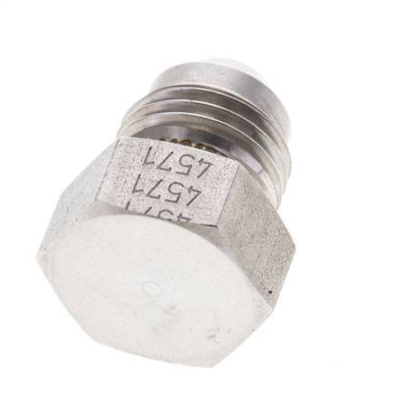 Tapón JIC UNF 9/16INCH-18 Acero inoxidable 275bar (3863.75psi)