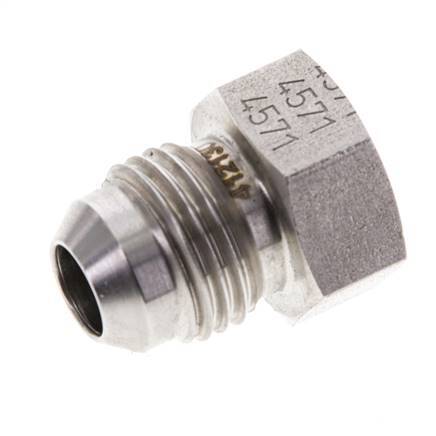 Tapón JIC UNF 9/16INCH-18 Acero inoxidable 275bar (3863.75psi)