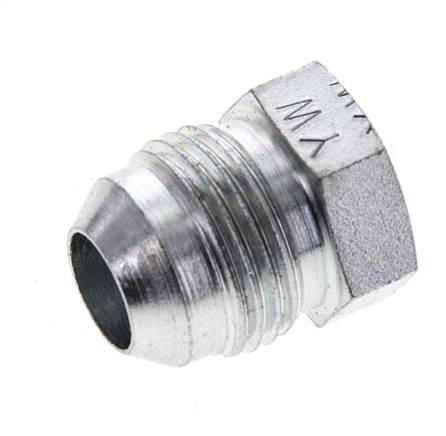 JIC Plug UNF 3/4INCH-16 Steel 275bar (3863.75psi) [2 Pieces]