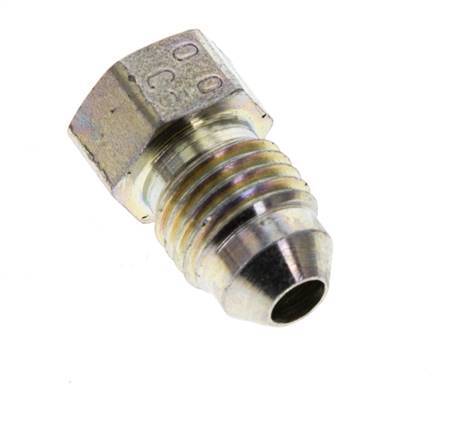 JIC Plug UNF 7/16''-20 Steel 310bar (4355.5psi) [5 Pieces]