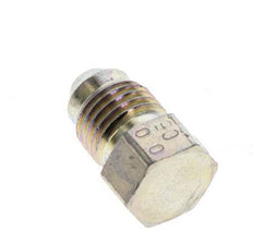 JIC Plug UNF 7/16''-20 Steel 310bar (4355.5psi) [5 Pieces]