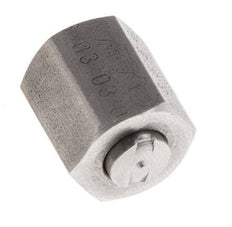 JIC End Cap UNF 7/16''-20 Stainless steel 310bar (4355.5psi)