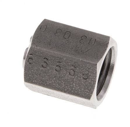 JIC End Cap UNF 7/16''-20 Stainless steel 310bar (4355.5psi)
