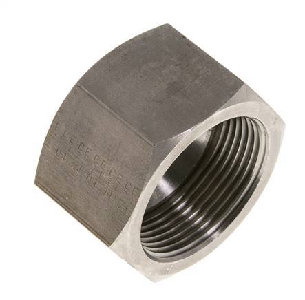 JIC End Cap UN 1-5/8''-12 Stainless steel 140bar (1967.0psi)