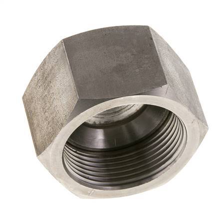 JIC End Cap UN 1-5/8''-12 Stainless steel 140bar (1967.0psi)