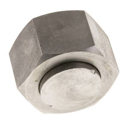 JIC End Cap UN 1-5/8''-12 Stainless steel 140bar (1967.0psi)