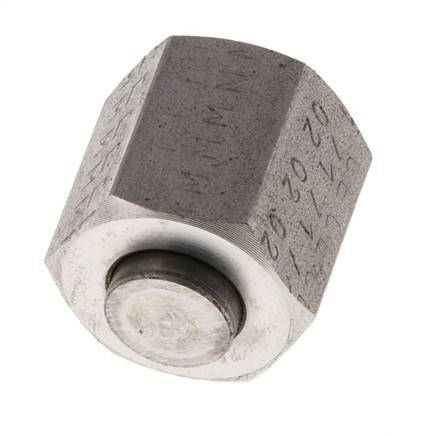 JIC End Cap UNF 1/2''-20 Stainless steel 275bar (3863.75psi)