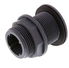 Conexión roscada para grifos de vaciado G1 1/4'' DN13 Pasamuros Polipropileno (pp) EPDM 10bar (140.5psi) FDA