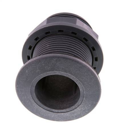 Conexión roscada para grifos de vaciado G1 1/4'' DN13 Pasamuros Polipropileno (pp) EPDM 10bar (140.5psi) FDA