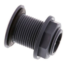 Conexión roscada para grifos de vaciado G1'' DN24 Pasamuros Polipropileno (pp) EPDM 10bar (140,5psi) FDA