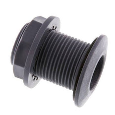 Conexión roscada para grifos de vaciado G1'' DN24 Pasamuros Polipropileno (pp) EPDM 10bar (140,5psi) FDA