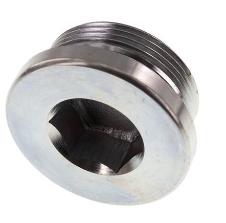 Tapón M42 X 2 Acero NBR con hexágono interior 250bar (3512.5psi)