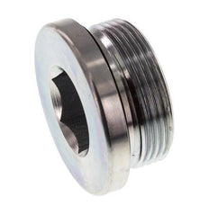 Tapón M42 X 2 Acero NBR con hexágono interior 250bar (3512.5psi)