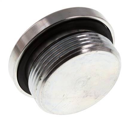 Tapón M42 X 2 Acero NBR con hexágono interior 250bar (3512.5psi)