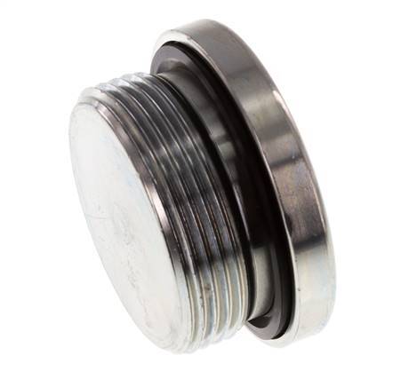 Tapón M42 X 2 Acero NBR con hexágono interior 250bar (3512.5psi)