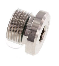 Tapón M18 X 1,5 Acero inoxidable FKM con hexágono interior 400bar (5620,0psi)