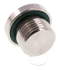Tapón M18 X 1,5 Acero inoxidable FKM con hexágono interior 400bar (5620,0psi)