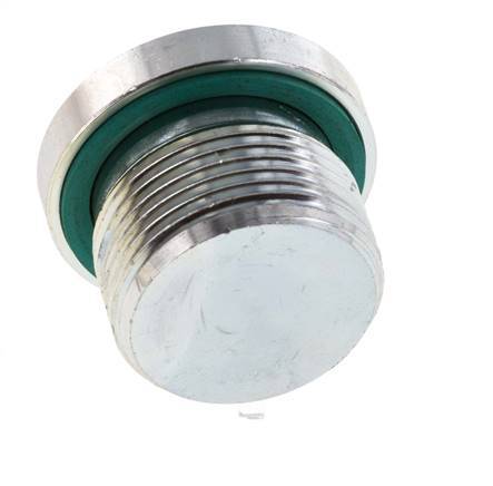 Tapón M24 X 1,5 Acero FKM con hexágono interior 400bar (5620,0psi)