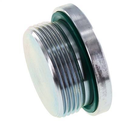 Tapón M42 X 2 Acero FKM con hexágono interior 250bar (3512.5psi)