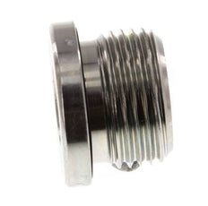 Tapón M27 X 2 Acero NBR con hexágono interior 400bar (5620.0psi)