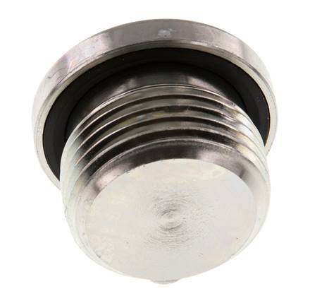 Tapón M27 X 2 Acero NBR con hexágono interior 400bar (5620.0psi)