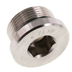 Tapón M33 X 2 Acero inoxidable FKM con hexágono interior 400bar (5620,0psi)