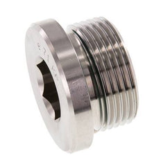 Tapón M33 X 2 Acero inoxidable FKM con hexágono interior 400bar (5620,0psi)