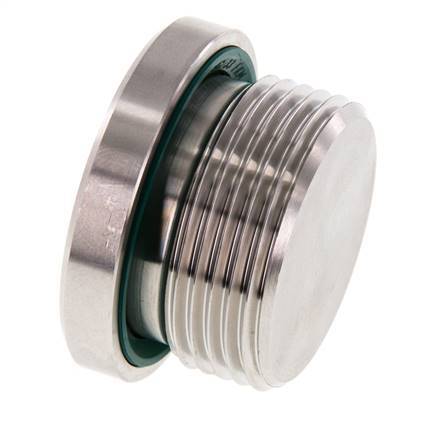 Tapón M33 X 2 Acero inoxidable FKM con hexágono interior 400bar (5620,0psi)