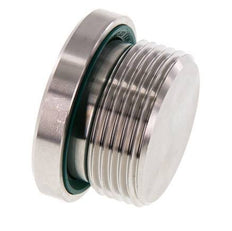 Tapón M33 X 2 Acero inoxidable FKM con hexágono interior 400bar (5620,0psi)