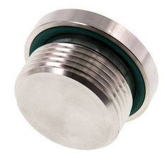 Tapón M33 X 2 Acero inoxidable FKM con hexágono interior 400bar (5620,0psi)
