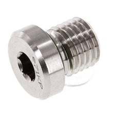 Tapón M12 X 1,5 Acero inoxidable FKM con hexágono interior 400bar (5620,0psi)