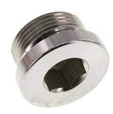 Tapón M33 X 2 Acero NBR con hexágono interior 400bar (5620.0psi)