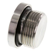 Tapón M33 X 2 Acero NBR con hexágono interior 400bar (5620.0psi)