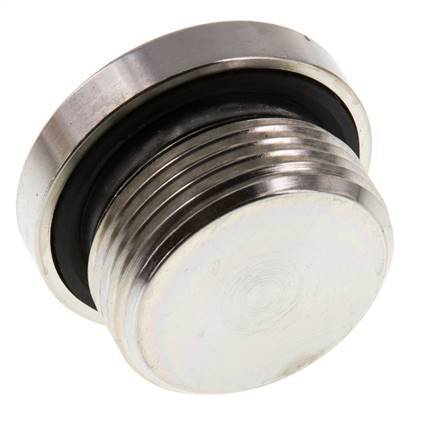Tapón M33 X 2 Acero NBR con hexágono interior 400bar (5620.0psi)