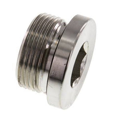 Tapón M33 X 2 Acero NBR con hexágono interior 400bar (5620.0psi)
