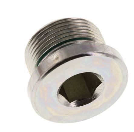 Tapón M26 X 1,5 Acero FKM con hexágono interior 400bar (5620,0psi)