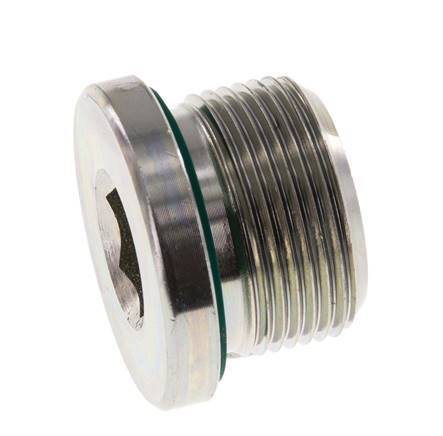 Tapón M26 X 1,5 Acero FKM con hexágono interior 400bar (5620,0psi)
