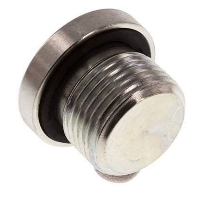 Plug M20 X 1.5 Steel NBR with Internal Hex 400bar (5620.0psi) [2 Pieces]