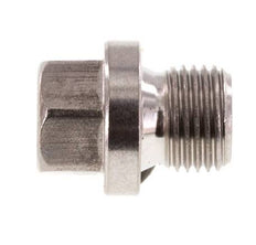 Plug G1/8'' Stainless steel with Collar and External Hex 40bar (562.0psi) [2 Pieces]