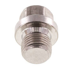 Plug G1/8'' Stainless steel with Collar and External Hex 40bar (562.0psi) [2 Pieces]