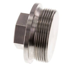 Tapón G2'' Acero inoxidable con collar y hexágono exterior 40bar (562,0psi)