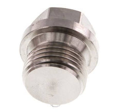 Tapón G1/2'' Acero inoxidable con collar y hexágono exterior 40bar (562,0psi)