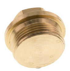 Tapón G1 1/4'' latón con collar y hexágono exterior 16bar (224,8psi)