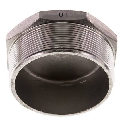 Tapón R3'' Acero inoxidable con hexágono exterior 16bar (224,8psi)