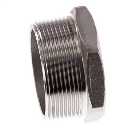 Tapón R2'' Acero inoxidable con hexágono exterior 16bar (224,8psi)