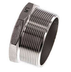 Tapón R2 1/2'' Acero inoxidable con hexágono exterior 16bar (224,8psi)